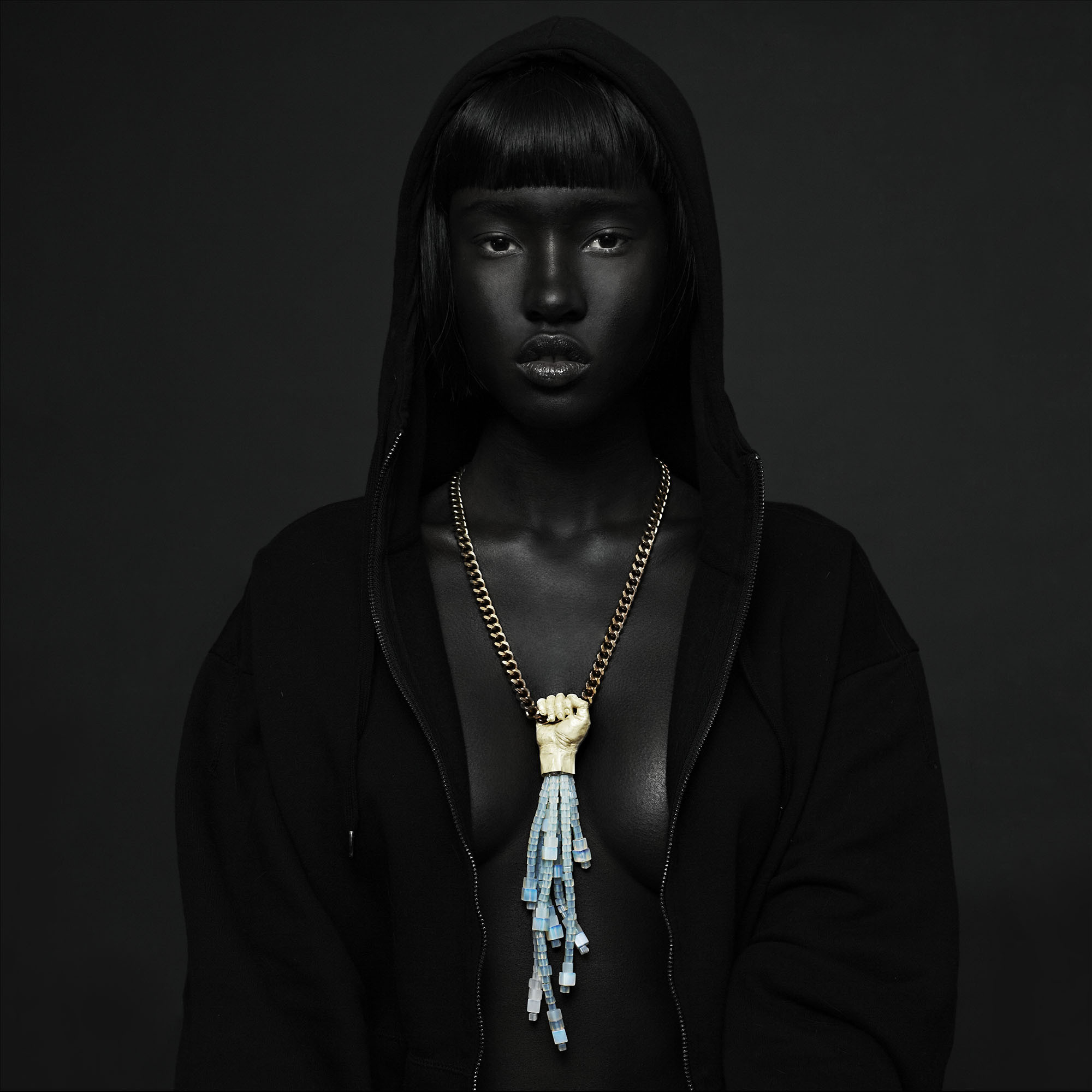 Devanie Gobir, wearing Fist Of Power,  Origin range