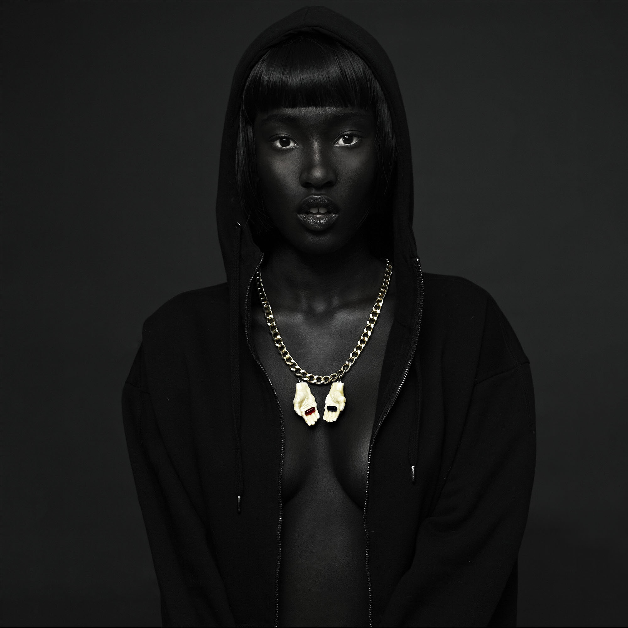 Devanie Gobir, wearing Red Pill Blue Pill,  Origin range
