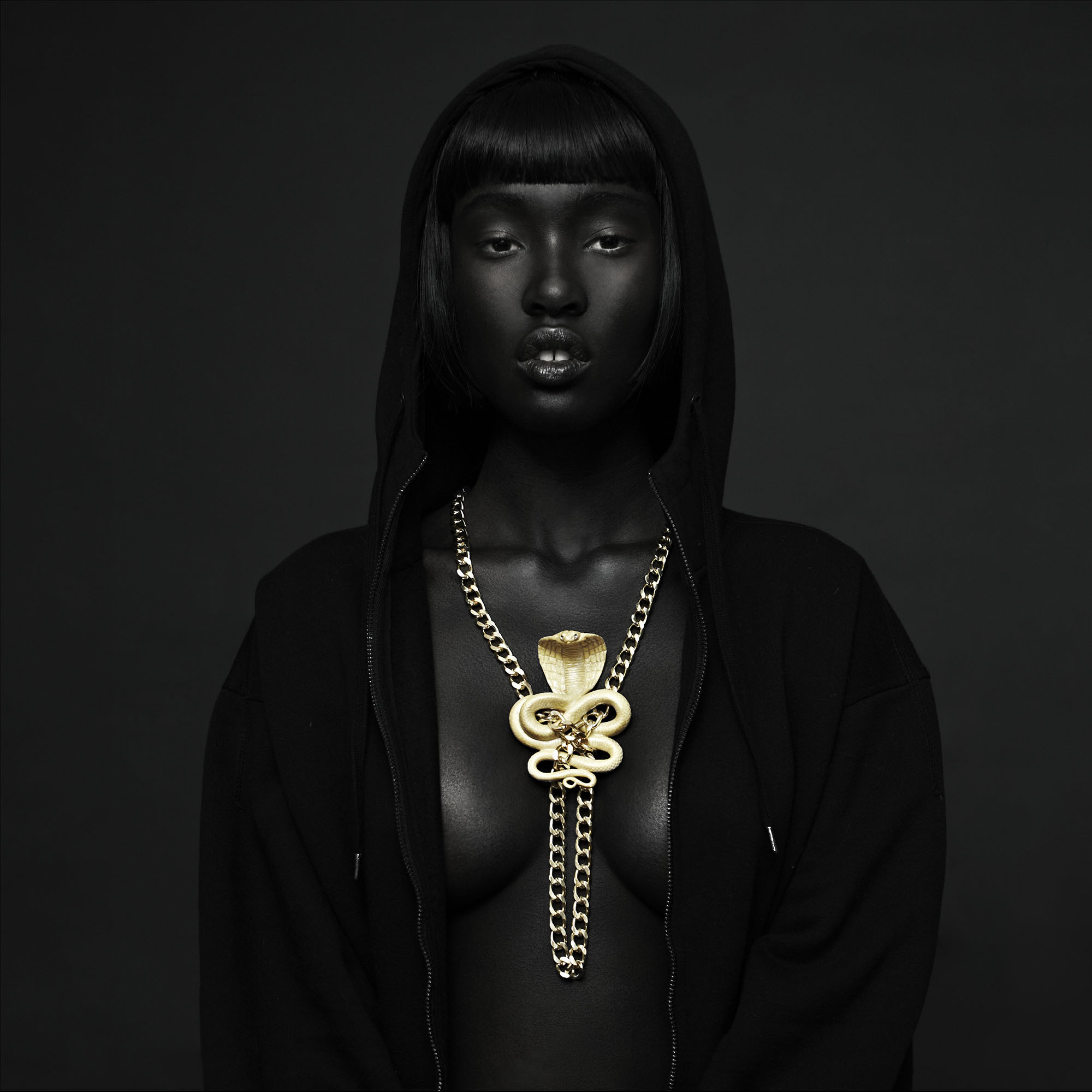 Devanie Gobir, wearing Cobra,  Origin range