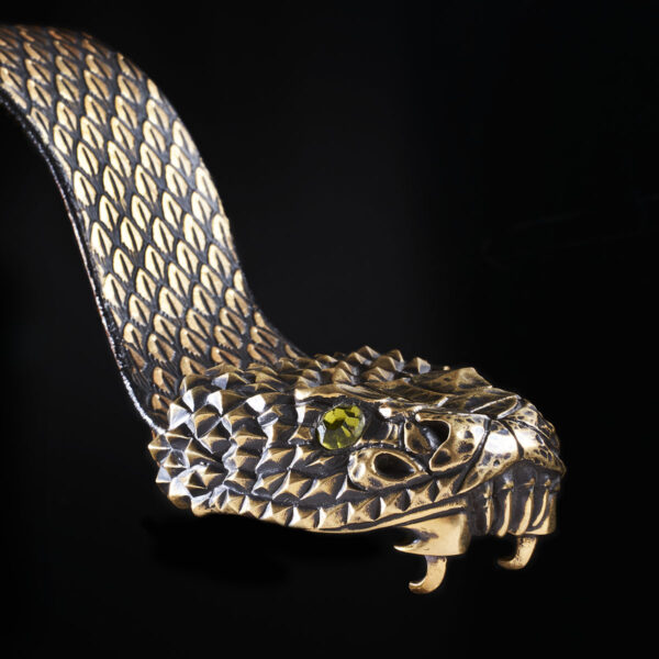 snake belt jewellery fashion luxury bronze rattle snake