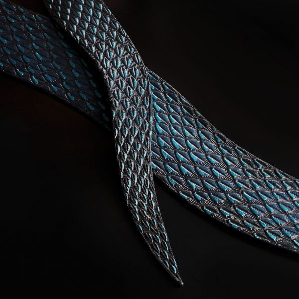 snake belt fashion luxury turquoise rattle snake strange loop jewellery